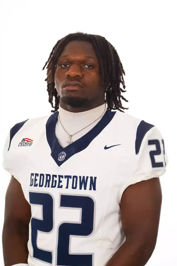 Michael Bonsu, Football, Georgetown University