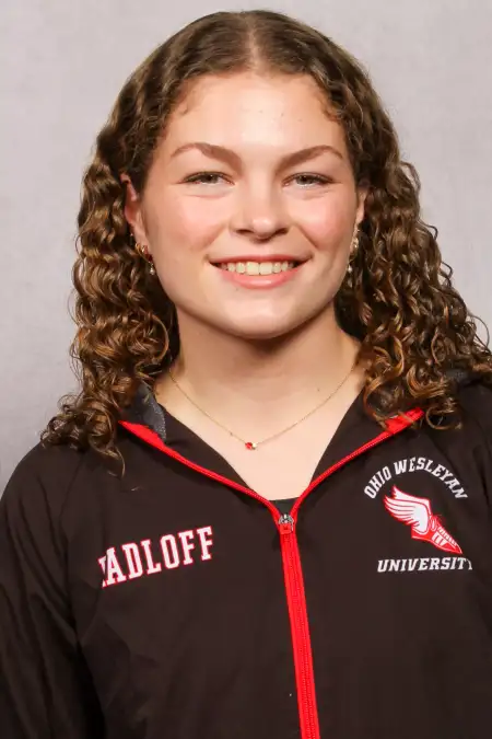 Sarah Radloff, Track and Field (O), Ohio Wesleyan University