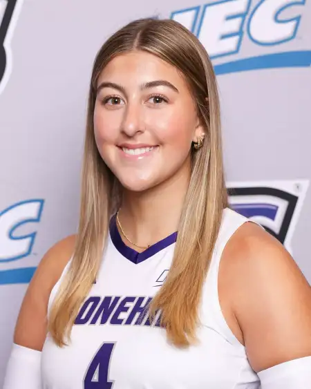 Kristi Bishop, Volleyball, Stonehill College