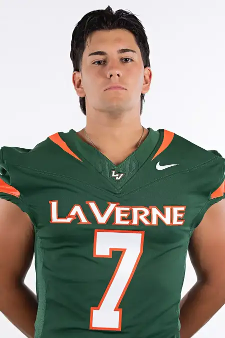 Brooklyn Pasten, Football, University of La Verne