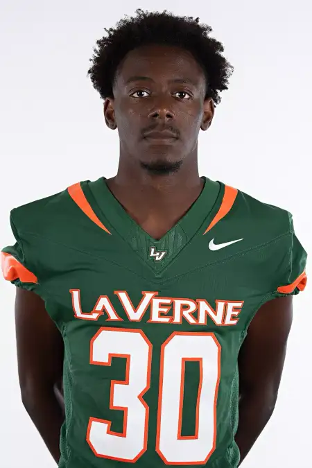 Trevon Kenney, Football, University of La Verne