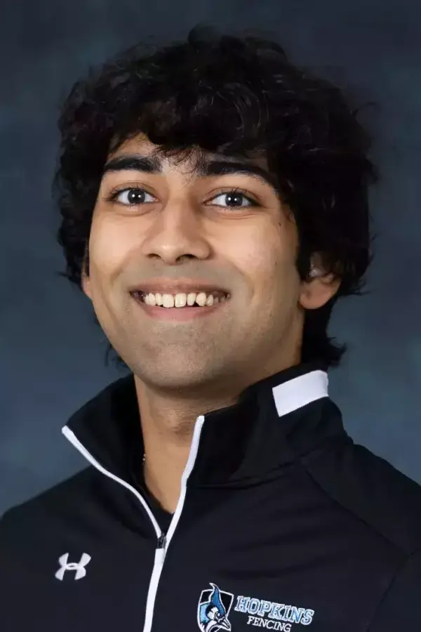 Ayan Bhatnagar, Fencing, Johns Hopkins University