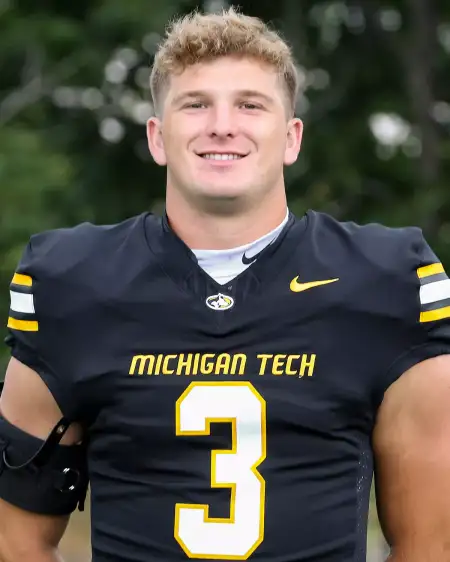 John Hagelstein, Football, Michigan Tech University