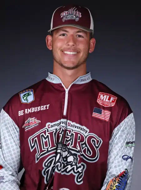 Gabrien Amburgey, Bass Fishing, Campbellsville University