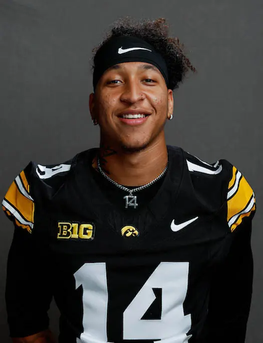 Tony Diaz, Football, University of Iowa