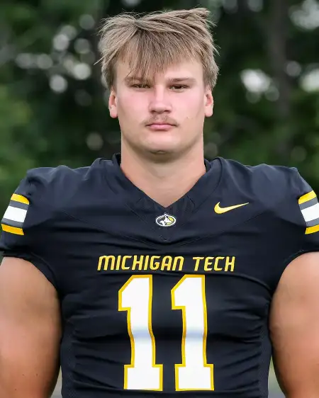 Peter Closner, Football, Michigan Tech University