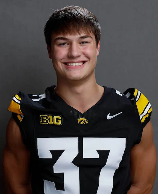 Brayton Alford, Football, University of Iowa