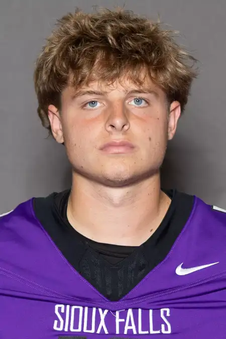 Isaac Jarovski, Football, University of Sioux Falls