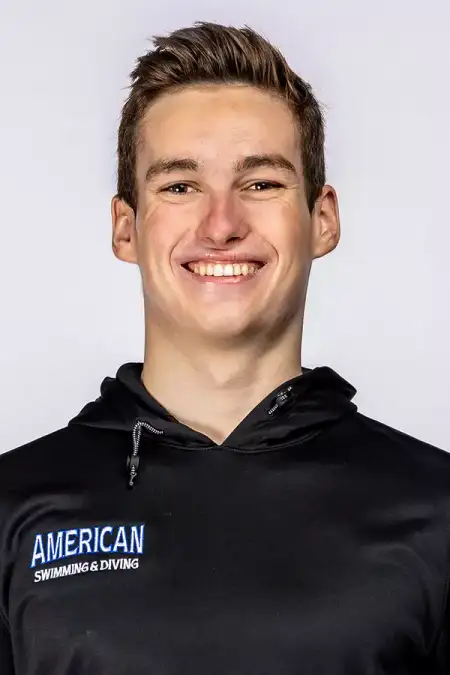 Luke Martens, Swimming & Diving, American University