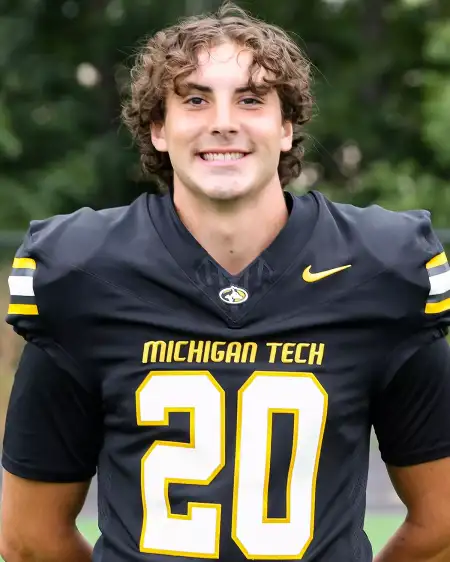 Nate Benninger, Football, Michigan Tech University