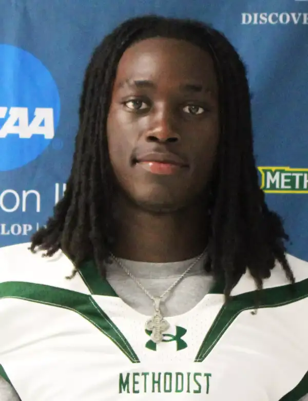 Zaire Blount, Football, Methodist University