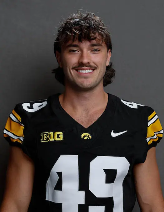 Boston Everitt, Football, University of Iowa
