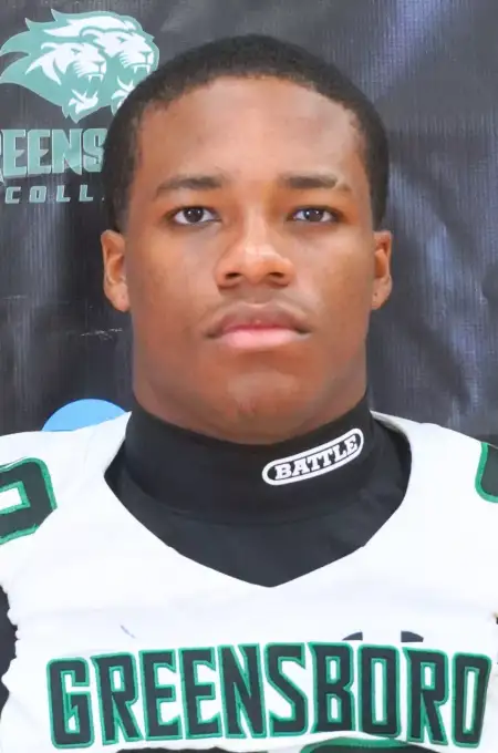 CJ Martin, Football, Greensboro College