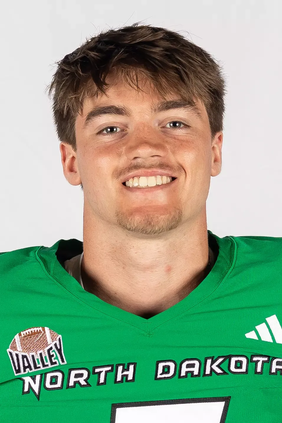 Sam Ostrenga, Football, University of North Dakota