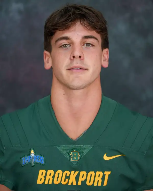 Jaxon Bernas, Football, State University of New York Brockport