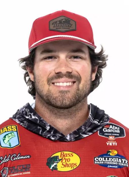 Caleb Coleman, Bass Fishing, Drury University