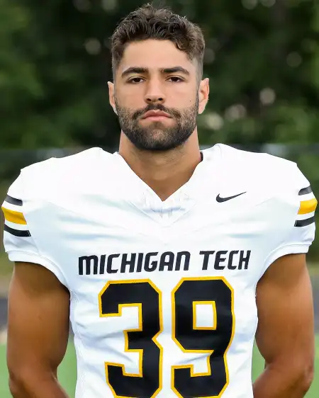 Desmond Mullen, Football, Michigan Tech University