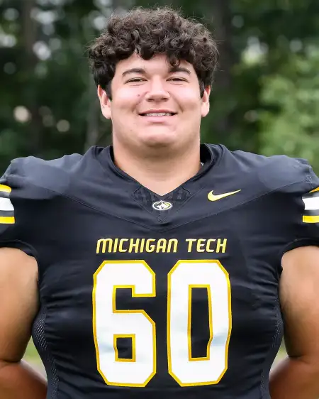 Xander Brock, Football, Michigan Tech University