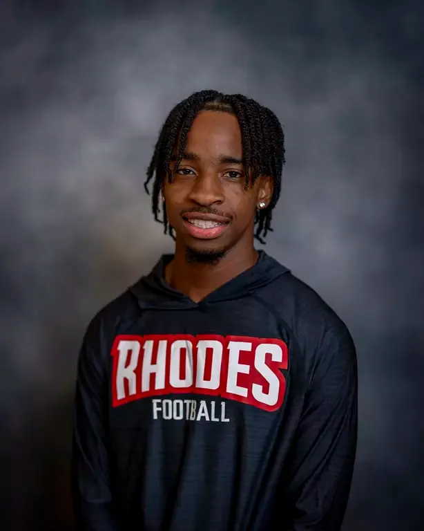 Corderis Pitts, Football, Rhodes College