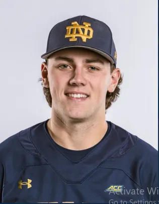 Jack Radel, Baseball, University of Notre Dame