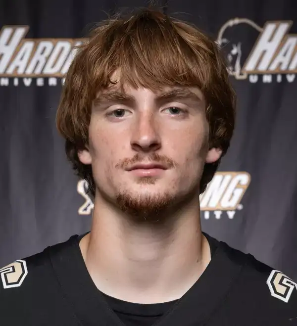 Tristan Plumlee, Football, Harding University