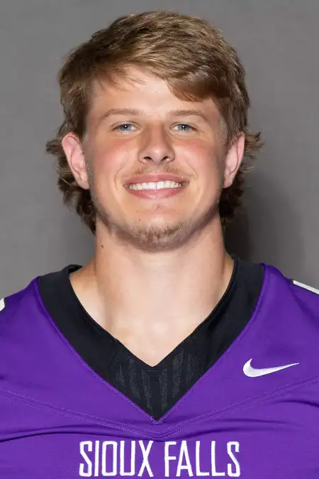 Jensen Pixler, Football, University of Sioux Falls