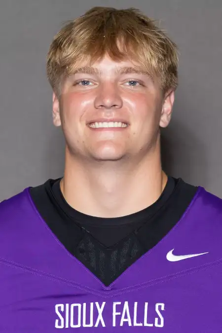 Zach Drenth, Football, University of Sioux Falls