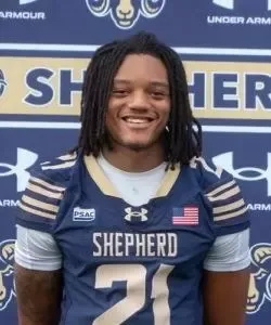 Kristin Rogers, Football, Shepherd University