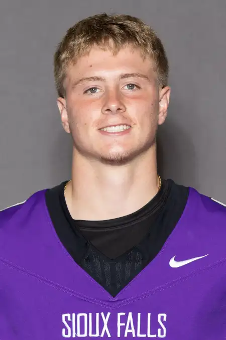 Levi Veskrna, Football, University of Sioux Falls