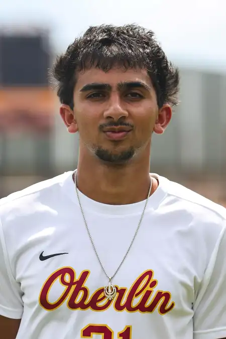 Ishaan Saini, Soccer, Oberlin College