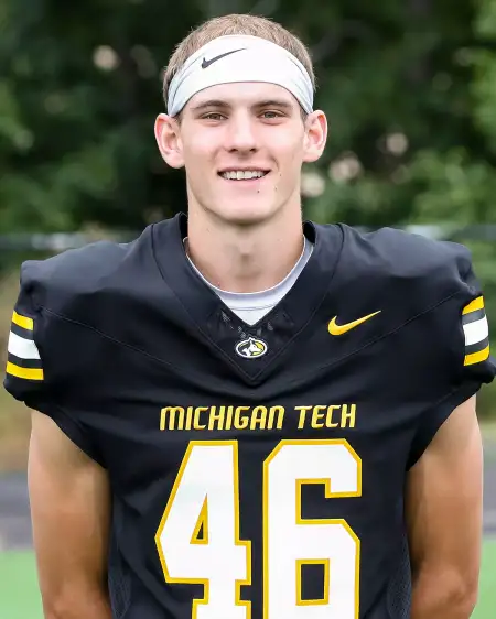 Jack Kriegl, Football, Michigan Tech University
