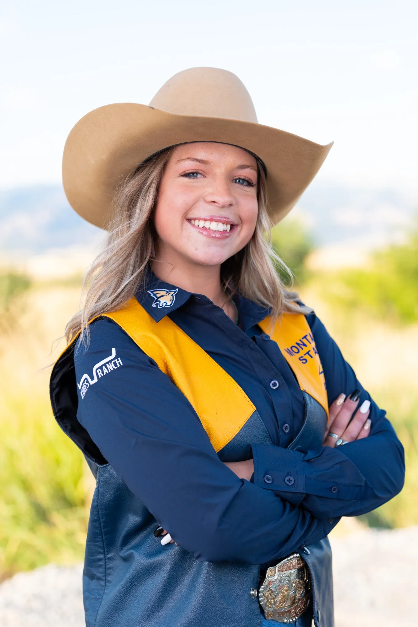 Emilia Lane, Rodeo, Montana State University