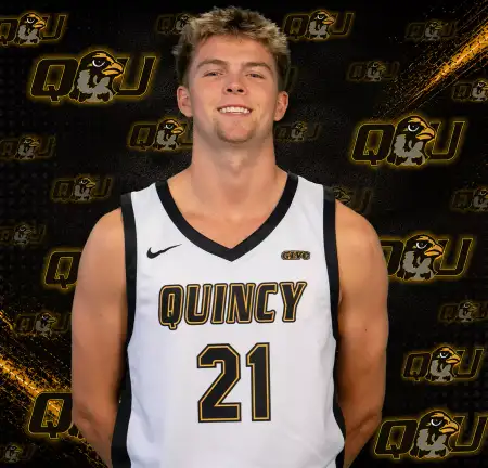 Gus McCrary, Basketball, Quincy University