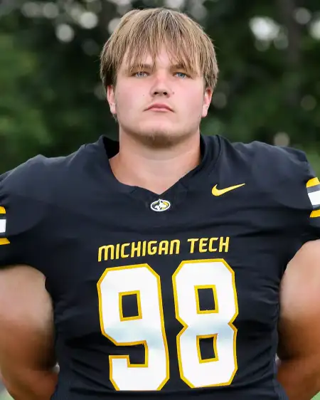 Gauge Heikkinen, Football, Michigan Tech University