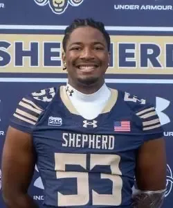 Jeremiah Davis Jr., Football, Shepherd University