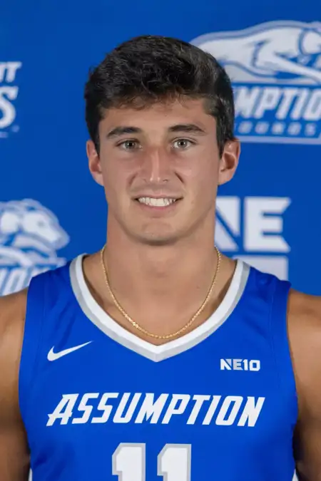 Jacob Gibbons, Basketball, Assumption University