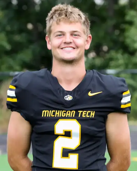 Jack Hensley, Football, Michigan Tech University