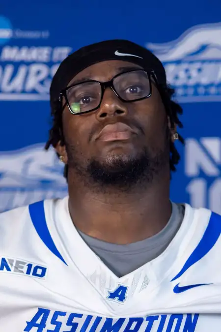 Trevon Cole-Jenkins, Football, Assumption University