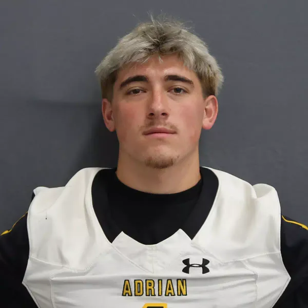 Brayden Daniels, Football, Adrian College