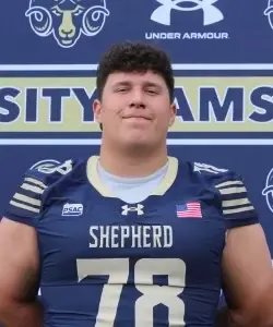 Dylan Shown, Football, Shepherd University