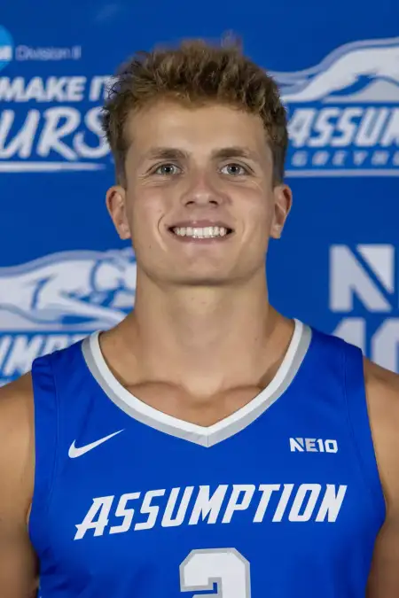 Hudson Geremia, Basketball, Assumption University