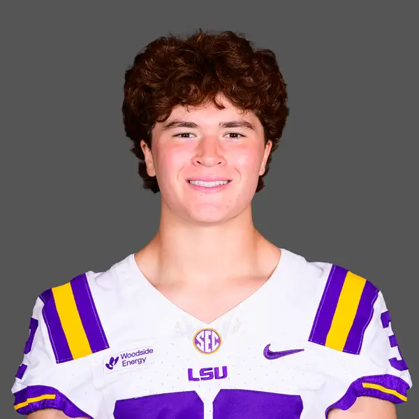Gavin Higgins, Football, Louisiana State University