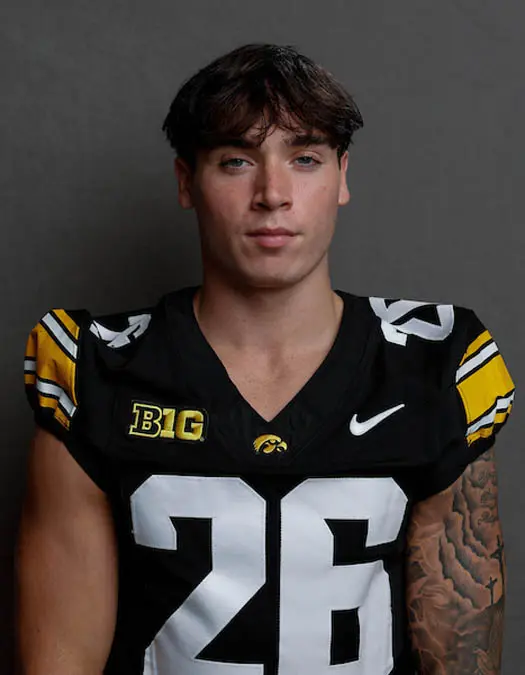 Eli Robbins, Football, University of Iowa
