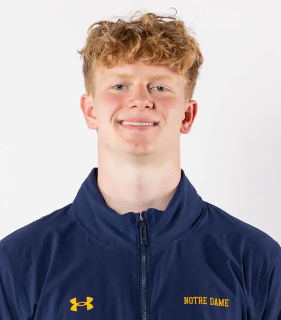 Evan Conti, Swimming & Diving, University of Notre Dame