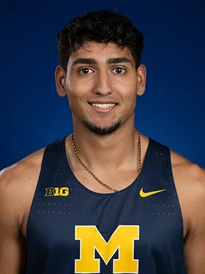 Krish Gupta, Track and Field (O), University of Michigan