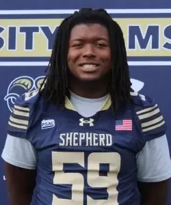 Jalen Hackney, Football, Shepherd University