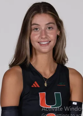 Bianka Lulic, Volleyball, University of Miami