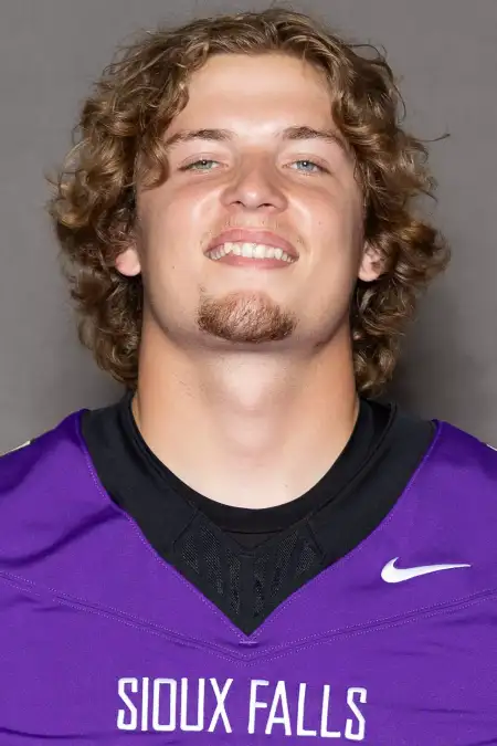 Gavin Sleezer, Football, University of Sioux Falls