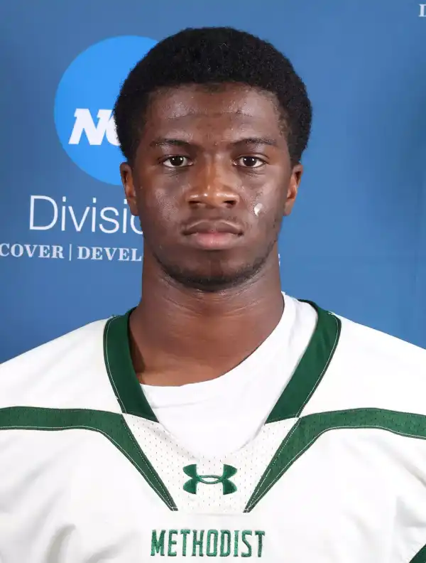 Trel Nobles, Football, Methodist University