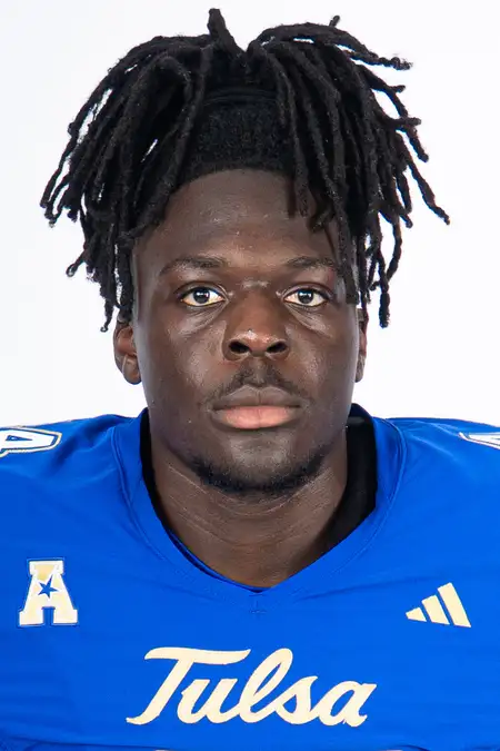 Kadin Fossung, Football, University of Tulsa